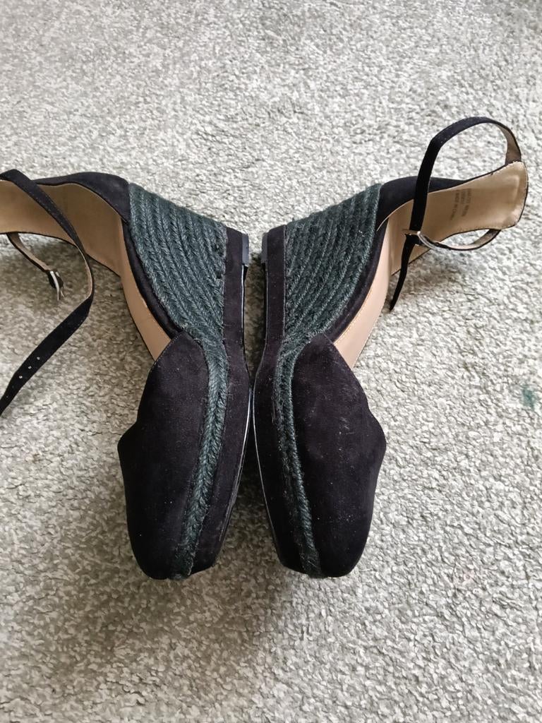 Zwarte pumps met sleehak maat 42, Ophalen of Verzenden
