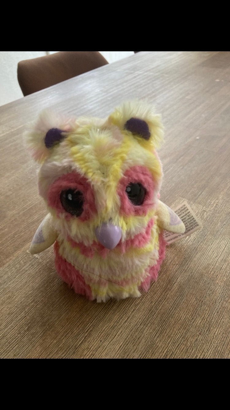 Hatchimals Uil Knuffel - Zo goed als nieuw, Overige merken, Overige karakters, Overige typen, Ophalen of Verzenden