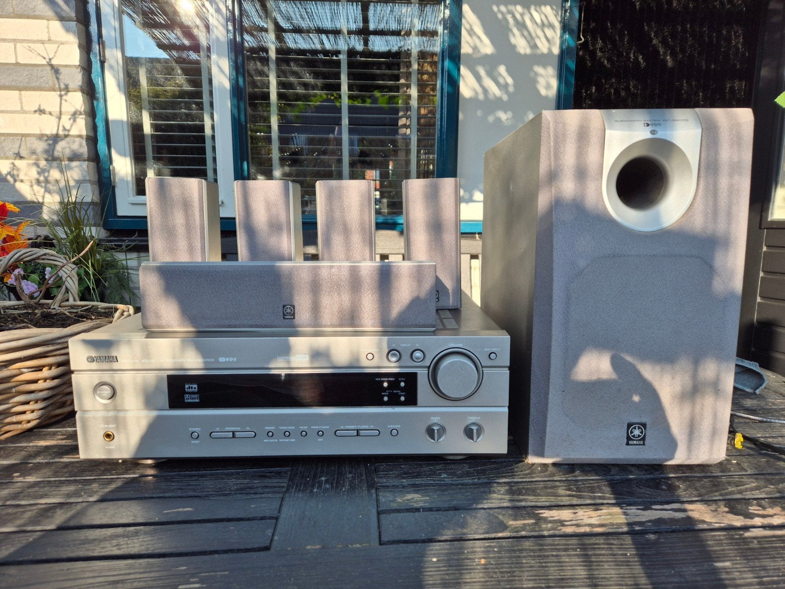 Yamaha Home Cinema Set RX-V430RDS met 5.1 Luidsprekers, Gebruikt, 70 watt of meer, Ophalen of Verzenden, 5.1-systeem