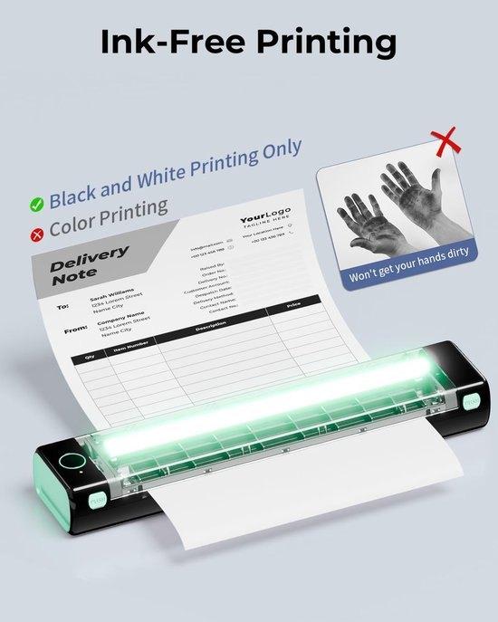 A4 Thermische Printer – Mobiele Printer – Draagbare Printer, Corvance B.V., Verzenden, Nieuw, Corvancebol@gmail.com