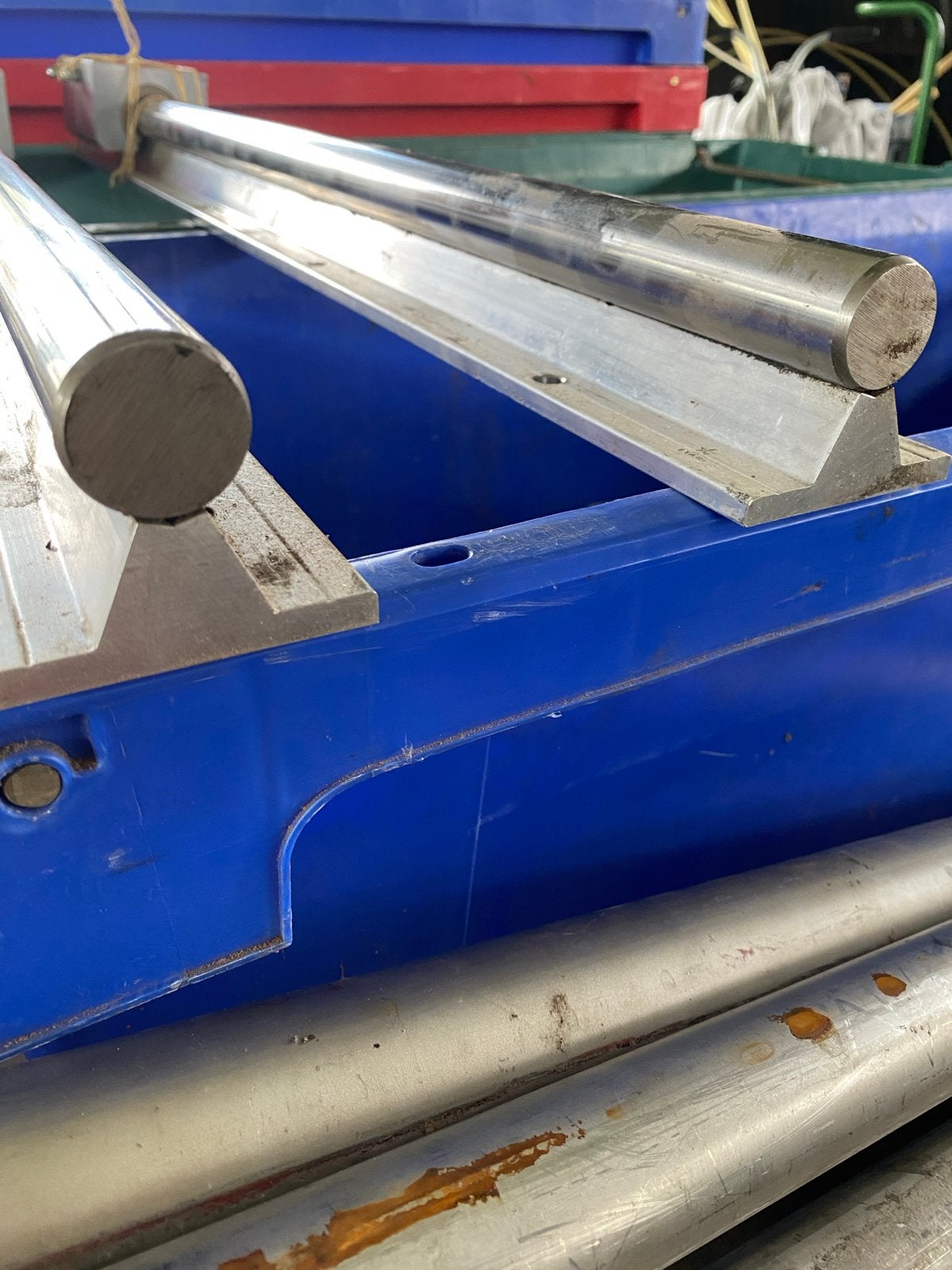 Lineaire geleidingen met assen - 1000mm lengte, 30mm asdikte, Ophalen