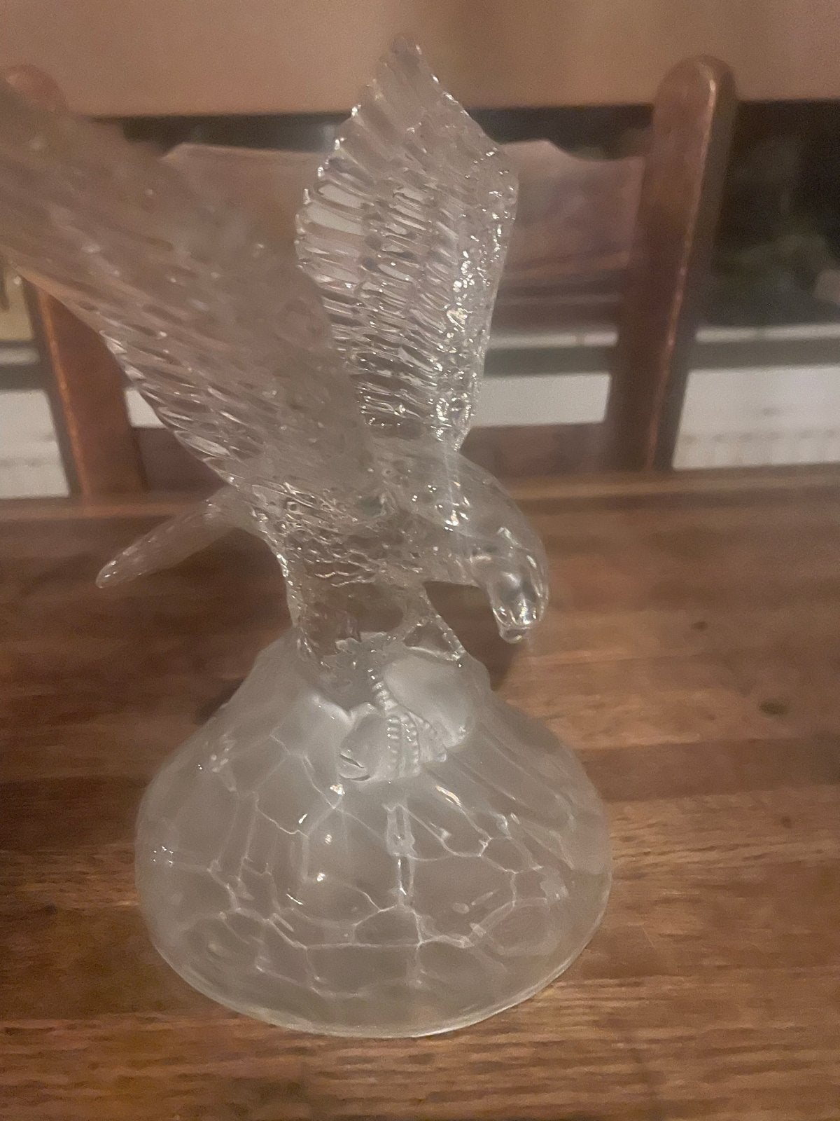 Glazen Roofvogel Beeldje - Elegante Decoratie, Ophalen of Verzenden