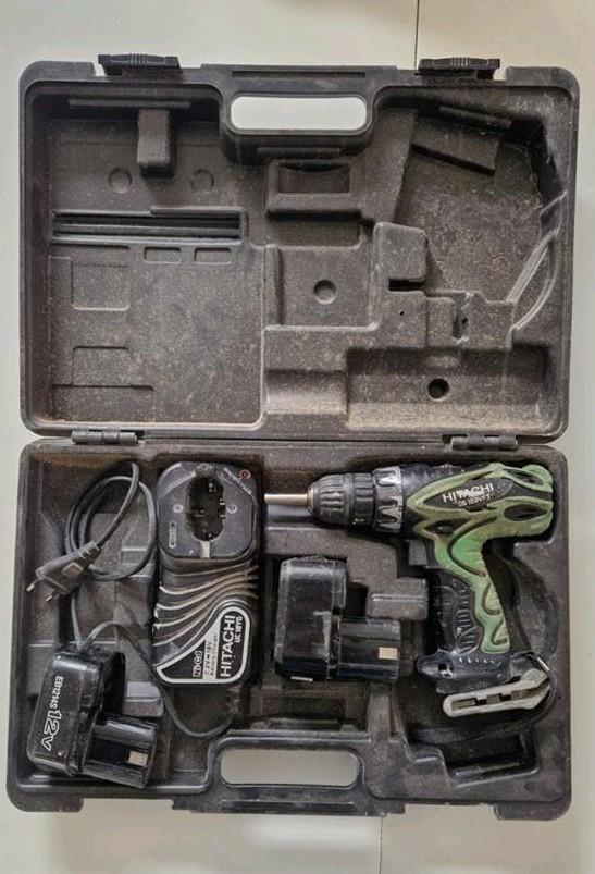 Hitachi DS 12DVF3, Ophalen, Gebruikt, Boor- en Schroefmachine