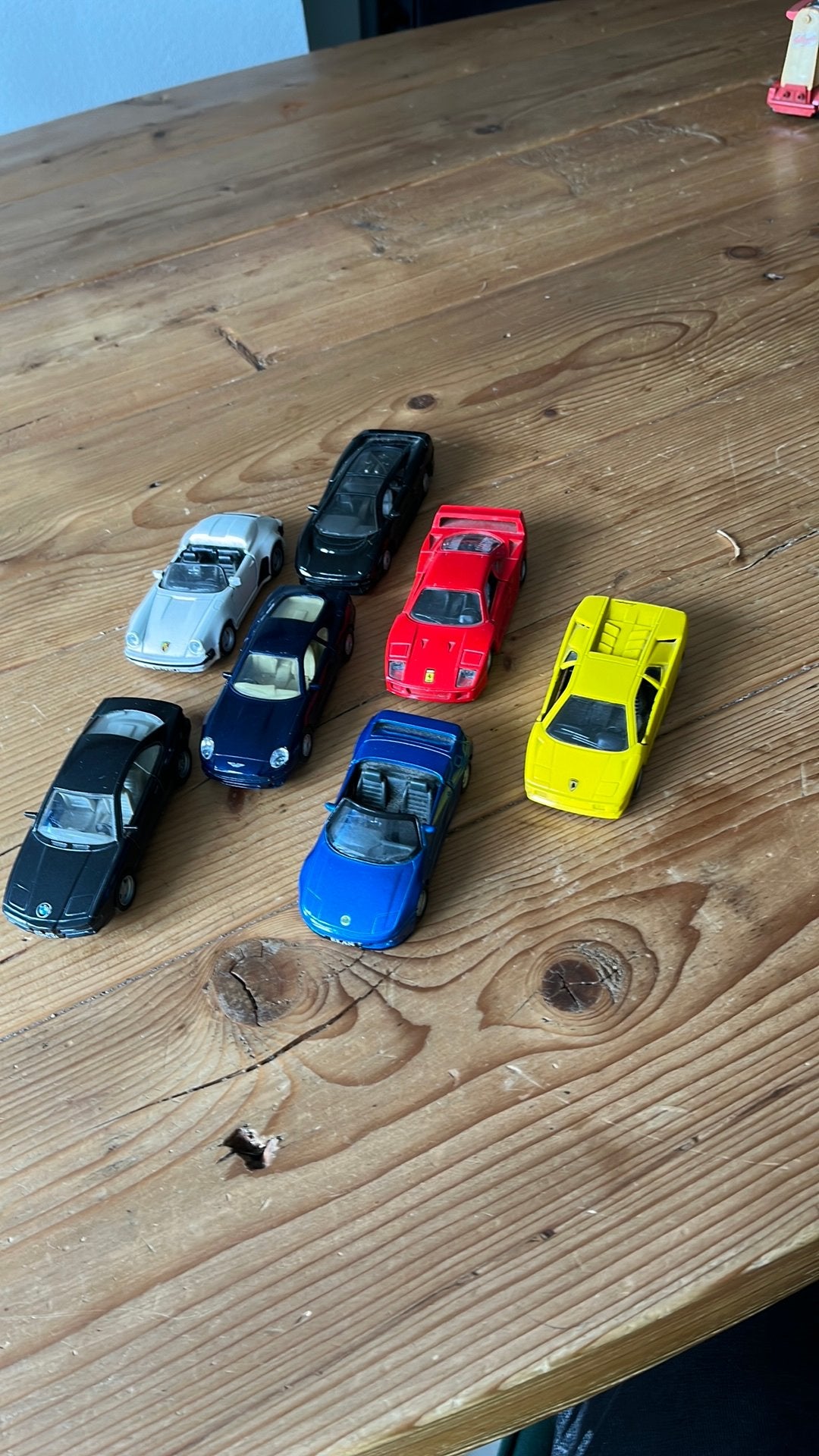 Complete Set van 7 Vintage Shell / Maisto Sportscars, Ophalen of Verzenden, Zo goed als nieuw