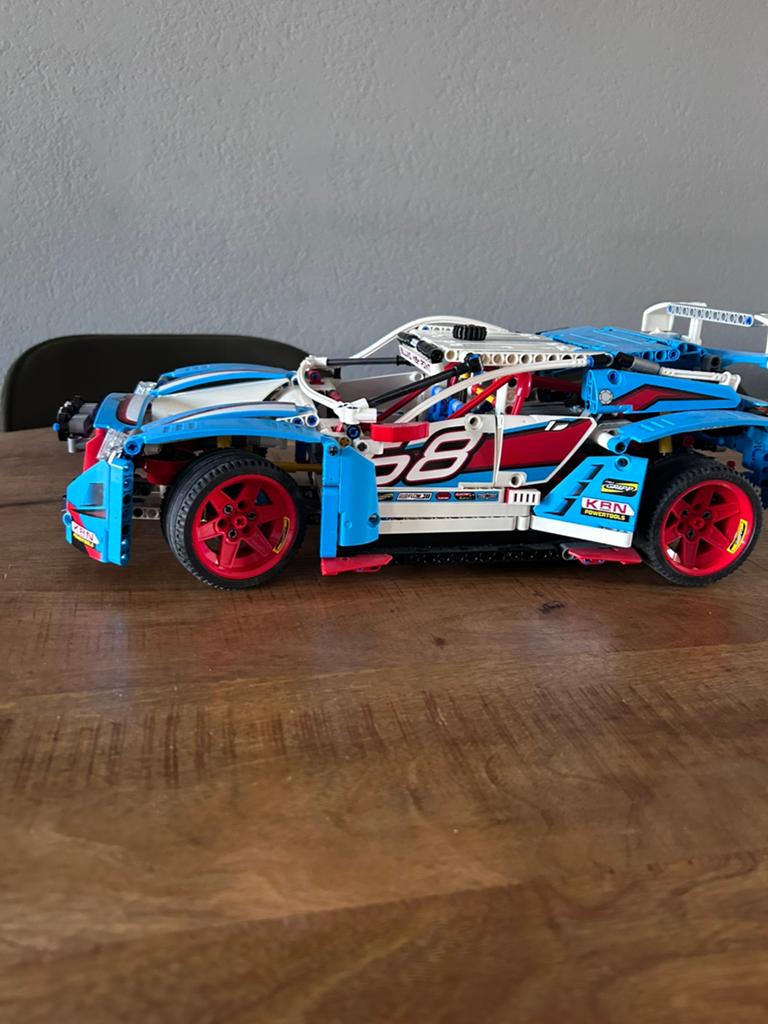 Lego Technic rallyauto 42077, Ophalen of Verzenden, Zo goed als nieuw, Lego