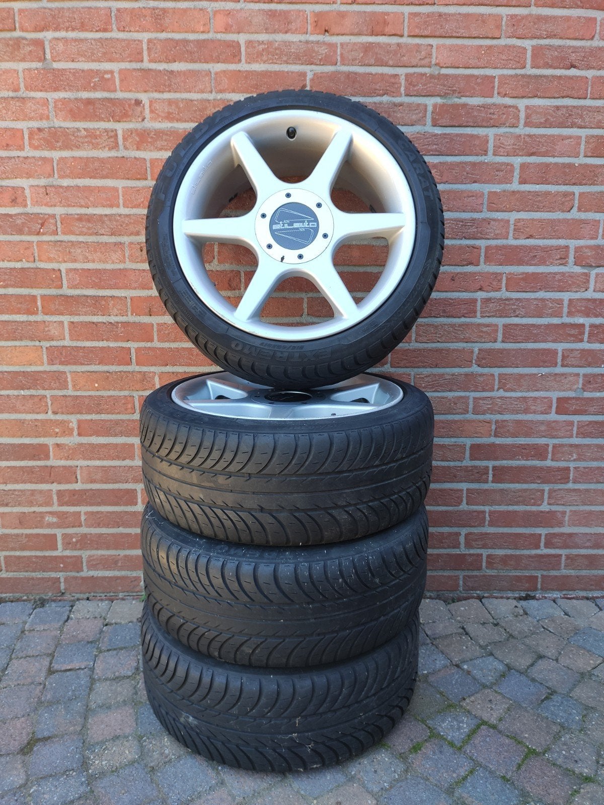 2X sportvelgen set 17 inch, Auto-onderdelen, Banden en Velgen, Zomerbanden, Ophalen