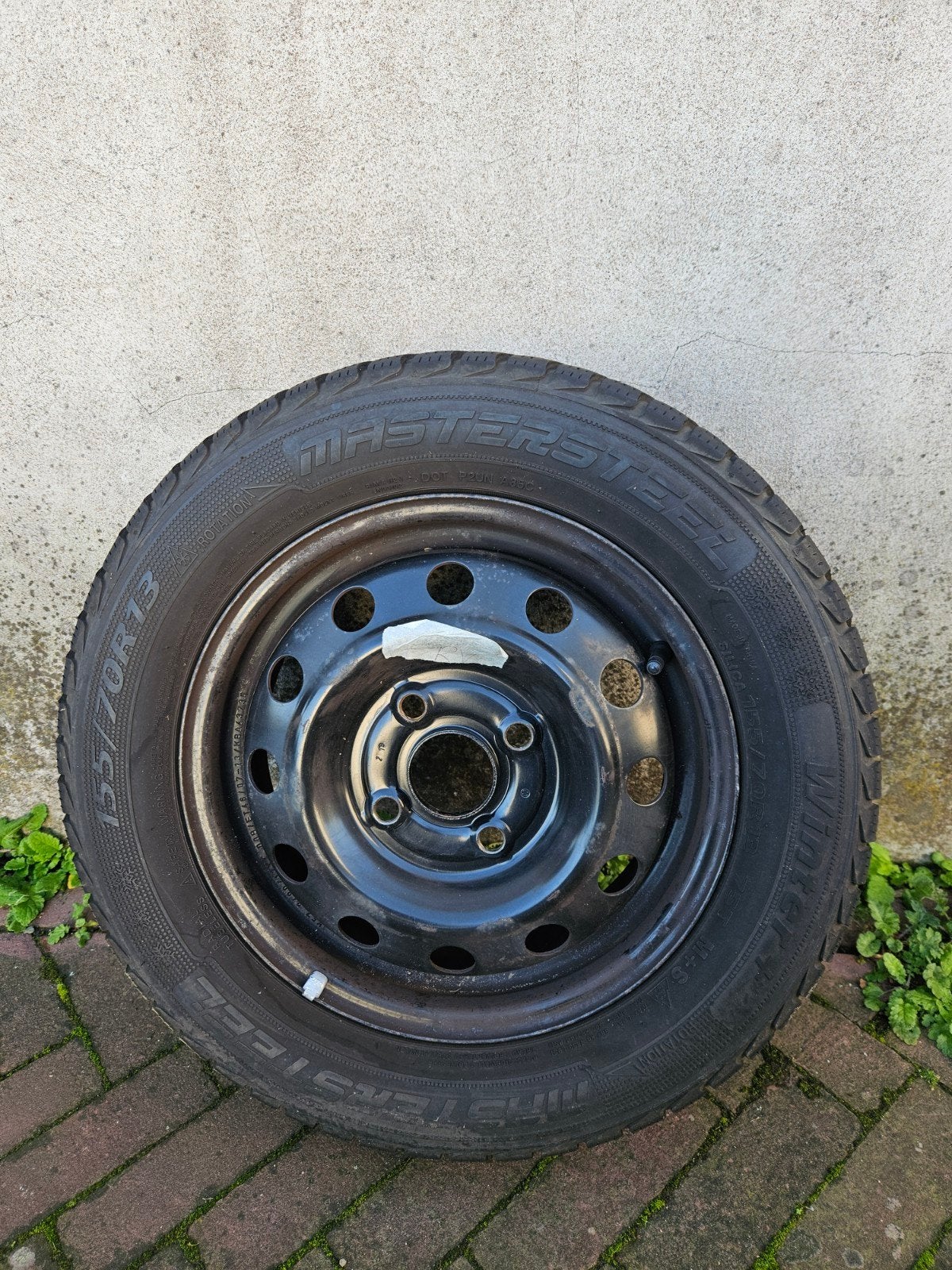 4 Winterbanden Velg 155/70R13, Ophalen