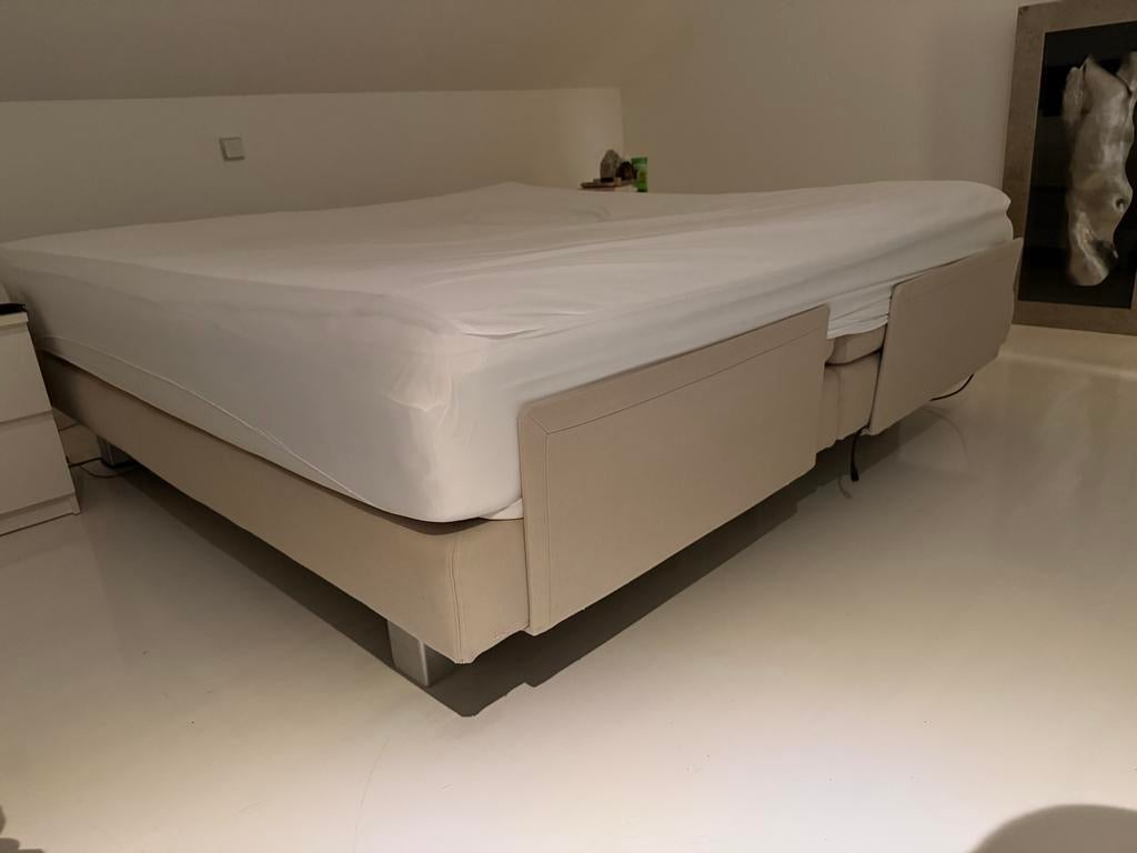 Swiss Sense Royal Class boxspring 200x210, Ophalen, Tweepersoons, Stof, Verstelbaar