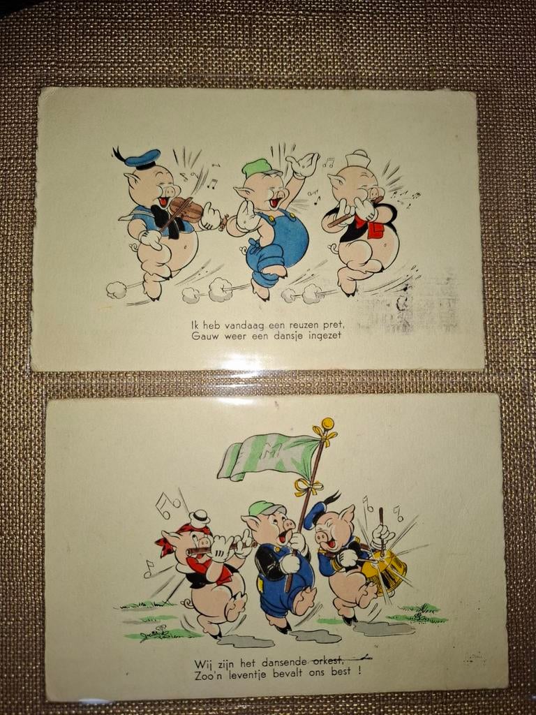 GEZOCHT Disney kaarten jaren 30, Verzamelen, Ophalen of Verzenden, 1920 tot 1940