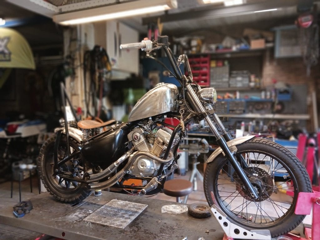 Aprilia Red Rose Custom 50cc - Unieke Chopper, Ophalen, Gebruikt, Maximaal 45 km/u, 3 versnellingen