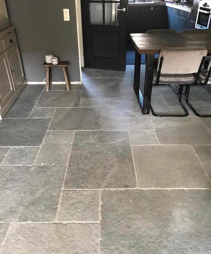 BOURGONDISCHE DALLEN VLOER RAW CHATEAU TEGELS AANBIEDING!, Ophalen of Verzenden, Nieuw, 75 m² of meer, Parket