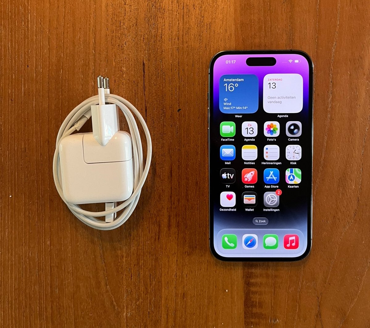 Apple Iphone 14 Pro | Zeer goede staat! | Batterij 75%!, 75 %, Paars, Ophalen of Verzenden, Zo goed als nieuw