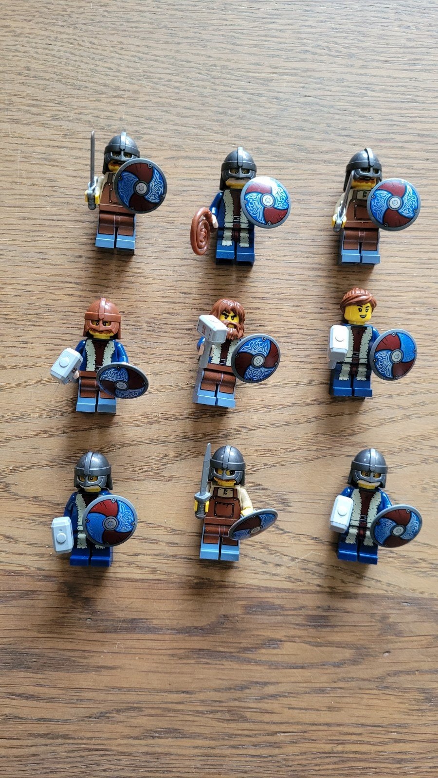 Lego Vikingen Minifiguren - Set van 9, Ophalen of Verzenden, Nieuw, Minifiguur, Lego