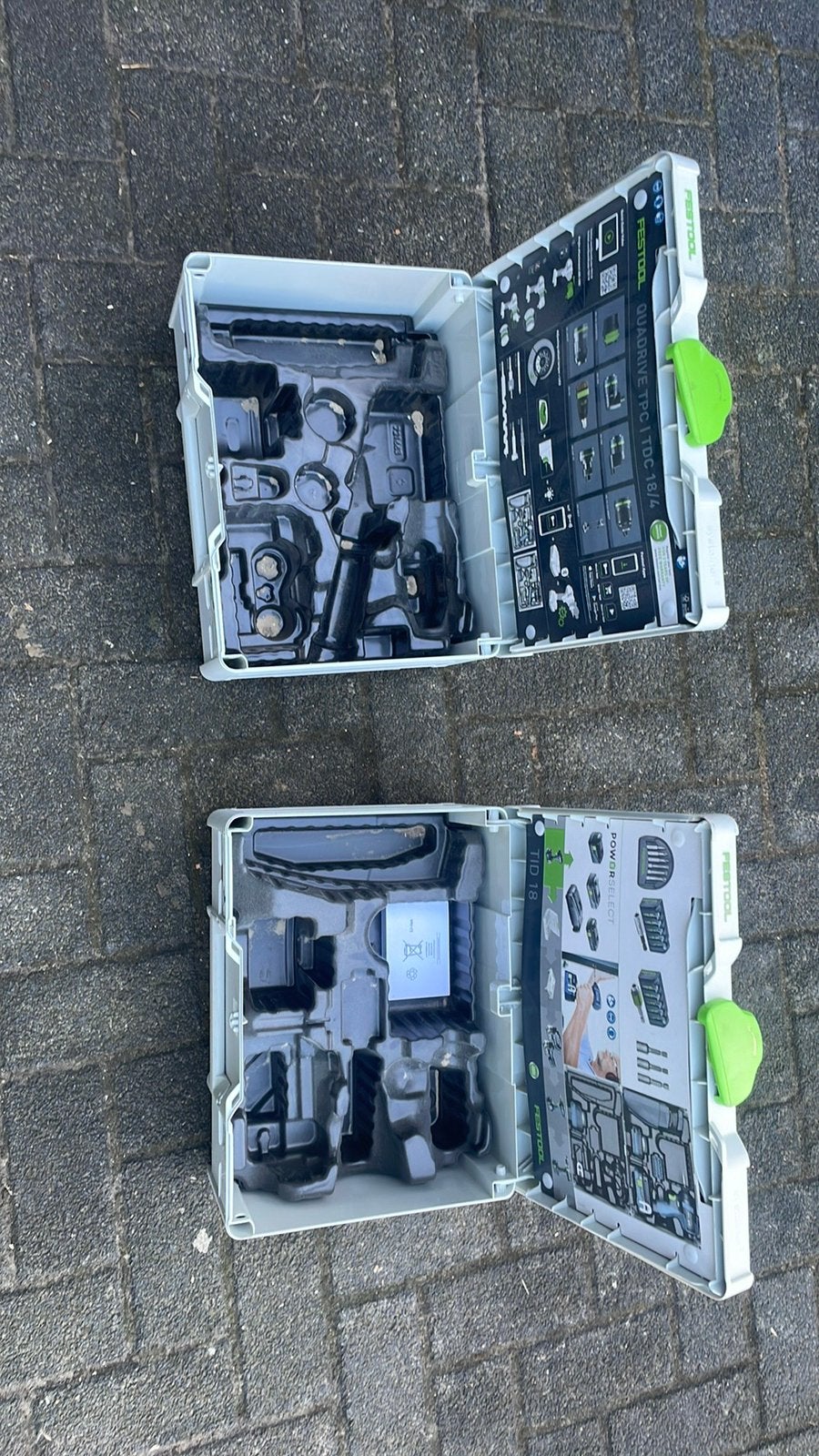 Festool koffers, Ophalen, Zo goed als nieuw