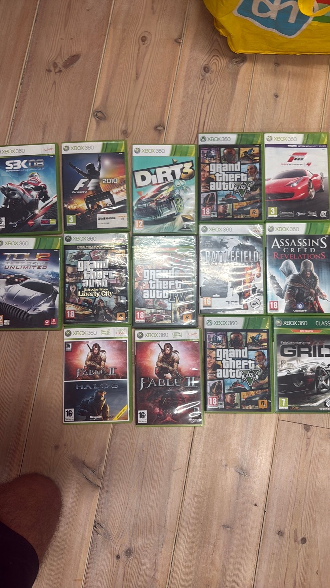 GRATIS  DIV  SPELLEN XBOX 360 VOOR KINDEREN, 1 speler, Ophalen of Verzenden, Gebruikt, Vanaf 3 jaar