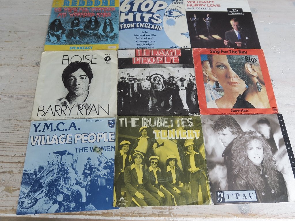 Te Koop: 50 Stuks Top-40 singles en bijzondere, Gebruikt, Verzenden, 7 inch, Pop