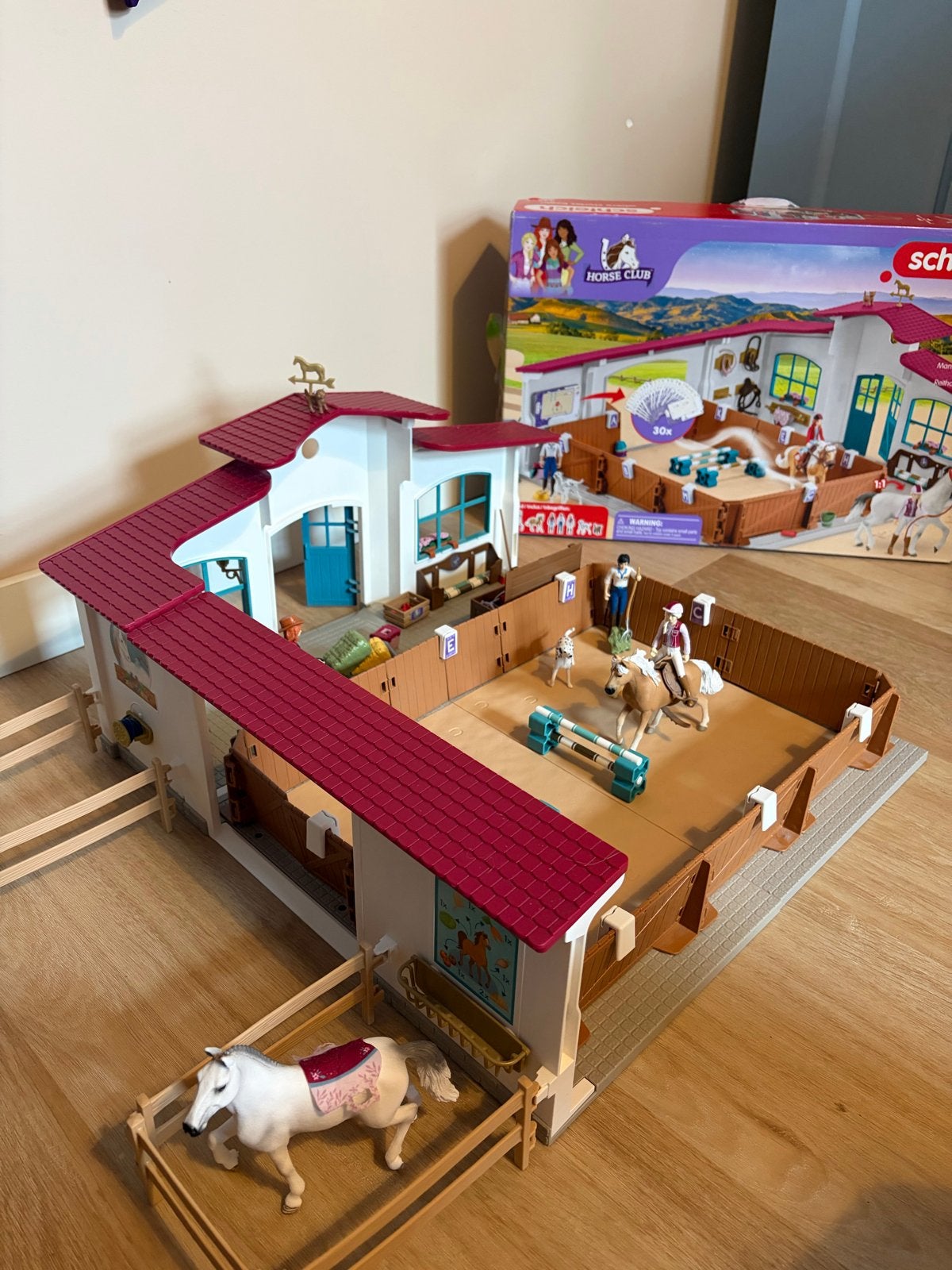 Schleich Horse Club Rijschool nummer 42639, Ophalen of Verzenden, Zo goed als nieuw