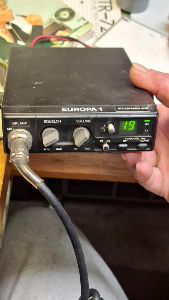 Dirland Europa 1 27 mc 40 kanaals, Ophalen of Verzenden