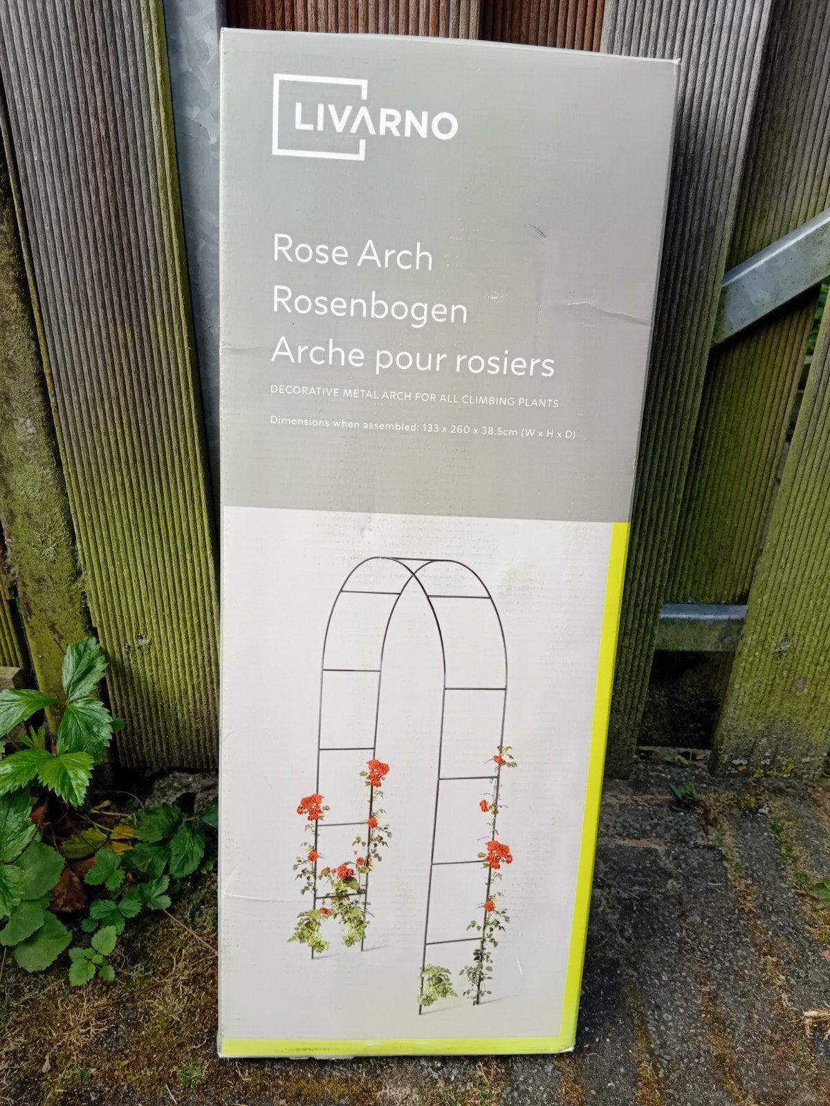 LIVARNO Rozenboog / Klimplantenboog - Nieuw in doos, Tuin en Terras, Ophalen of Verzenden