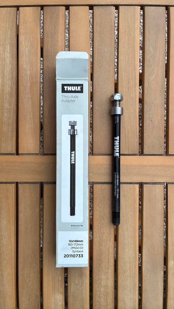 Thule 12x148mm Syntace steekas (chariot), Ophalen of Verzenden, Zo goed als nieuw, Overige typen, Aluminium