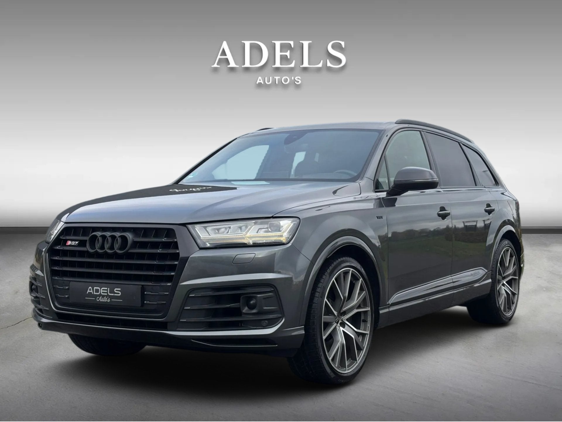 Audi SQ7 4.0 TDI Quattro Grijskenteken Trekhaak Matrix 4-Wie, Auto's, Gebruikt, Bedrijf, Diesel, Vierwielaandrijving