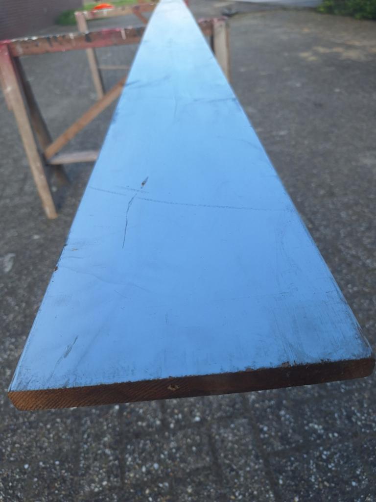 Nieuw red ceder boeideel gegrond 18x 185mm. Lengte 5.10, Ophalen, Nieuw, Minder dan 15 m²