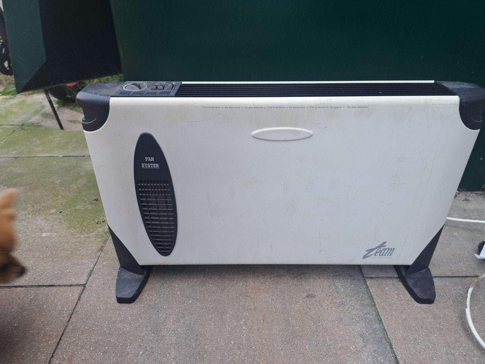 elektrische kachel 2000W, Doe-het-zelf en Verbouw, Verwarming en Radiatoren, Ophalen, Gebruikt, 800 watt of meer, Kachel