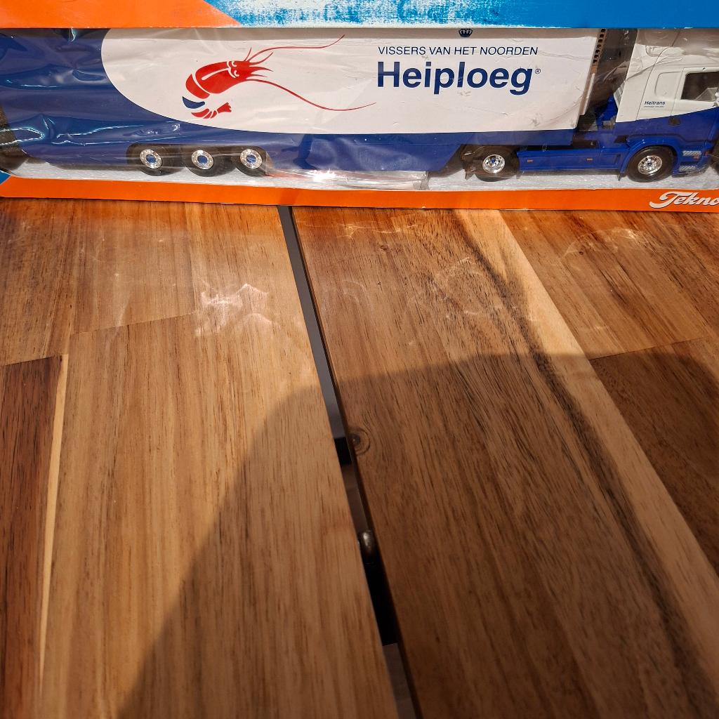 HEIPLOEG/HEITRANS ZOUTKAMP TEKNO SCANIA TOPLINE & KOEL TR., Verzenden, Nieuw, Bus of Vrachtwagen, Tekno