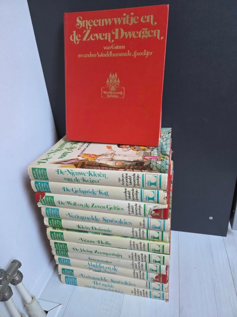 Sprookjesboeken collectie - Grimm en andere klassiekers, Boeken, Sprookjes en Fabels, Ophalen, Gelezen, Gebroeders Grimm en diverse andere auteurs