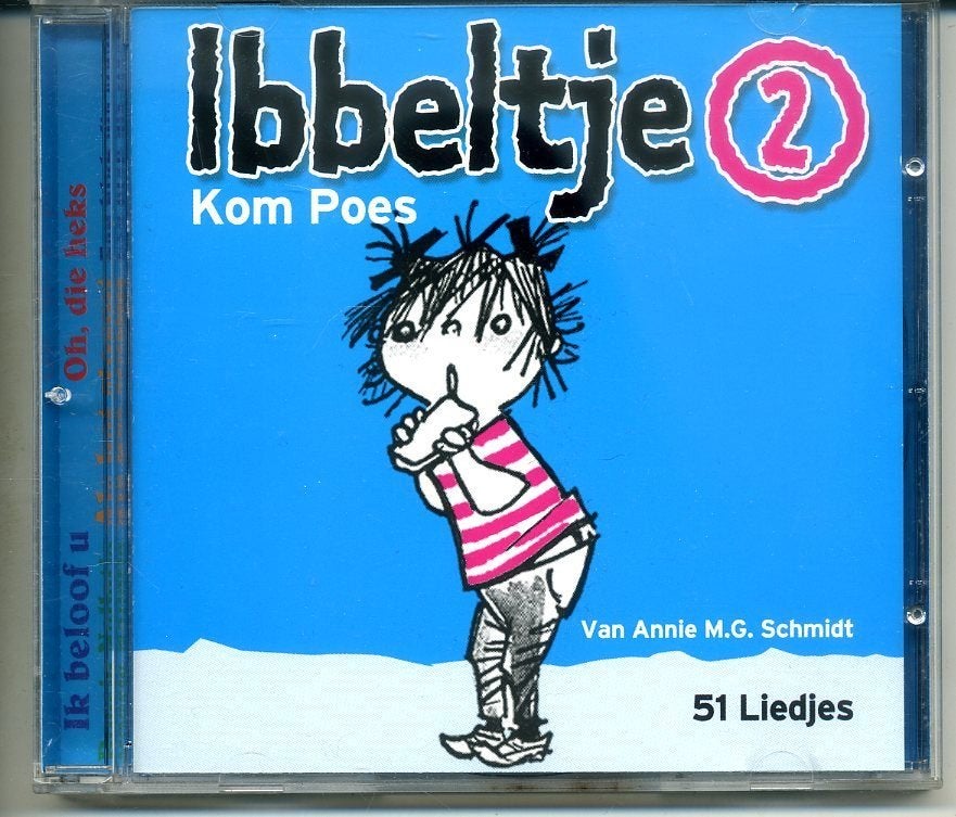 Ibbeltje 2 Kom Poes van Ann M.G. Schmidt 51 liedjes cd 2003, Ophalen of Verzenden, Zo goed als nieuw, Muziek, Inclusief doosje