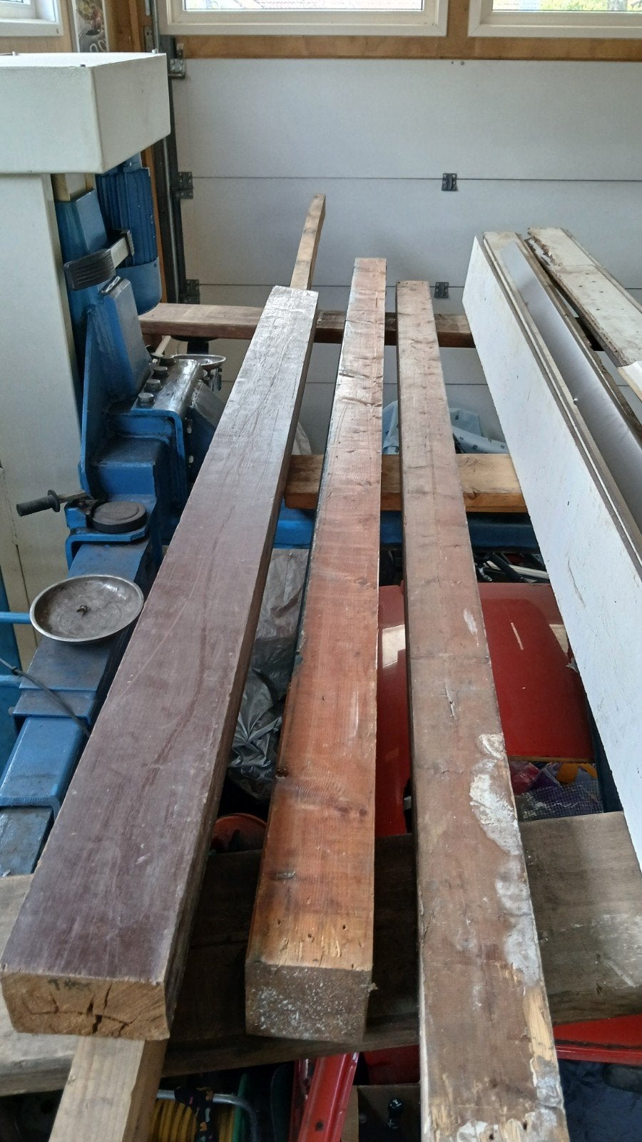 Balken, Ophalen, Gebruikt, 200 tot 250 cm, 50 mm of meer