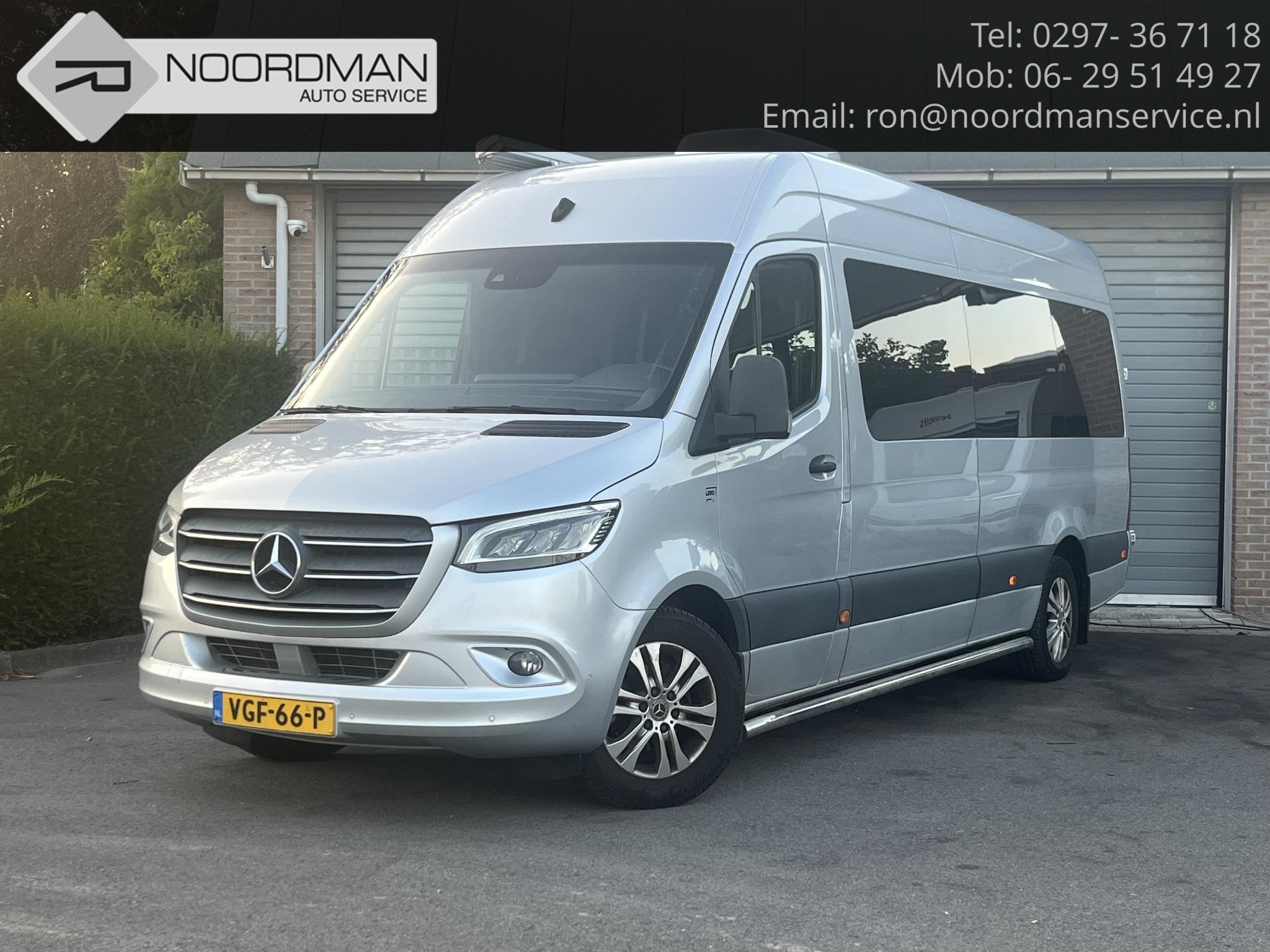 Mercedes-Benz Sprinter 316 2.2 CDI L4H3 DC EURO VI-D Motorsp, Automaat, Multifunctioneel stuurwiel, Gebruikt, Euro 6