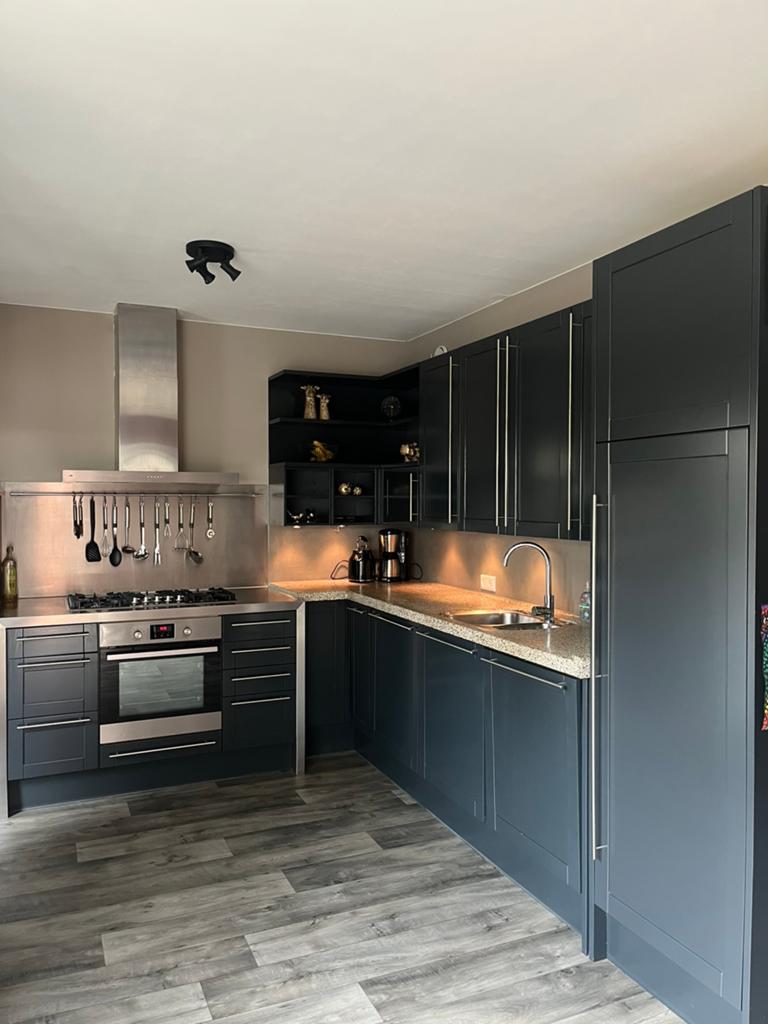 Hoek keuken, Huis en Inrichting, Keuken | Complete keukens, Ophalen of Verzenden, Gebruikt, Hoekkeuken
