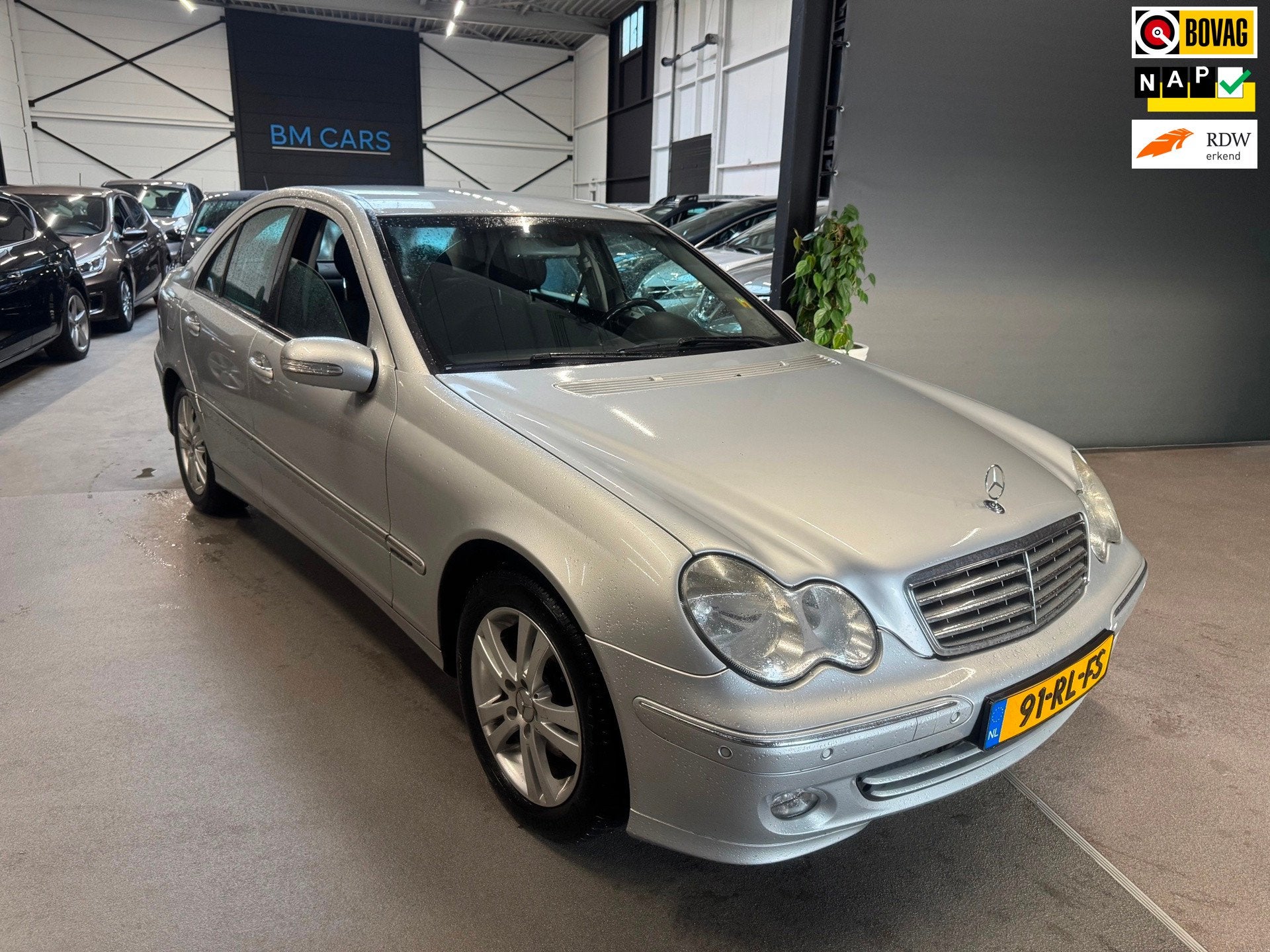 Mercedes-Benz C-klasse 200 K. Elegance Automaat,1e Eigenaar,, Auto's, Automaat, Achterwielaandrijving, Gebruikt, 4 cilinders
