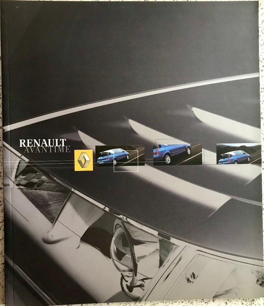 Renault Avantime brochure uit 2002 58 bladzijde., Boeken, Renault, Ophalen of Verzenden, Zo goed als nieuw, Renault