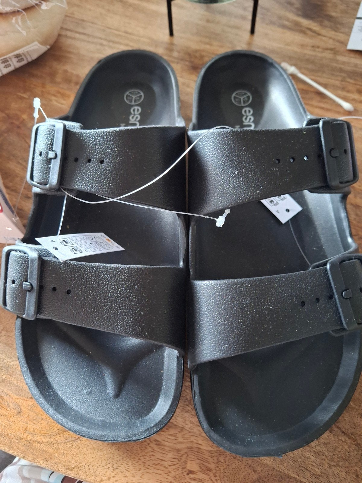 slippers 42 heren, Slippers, Esmara, Zwart, Nieuw
