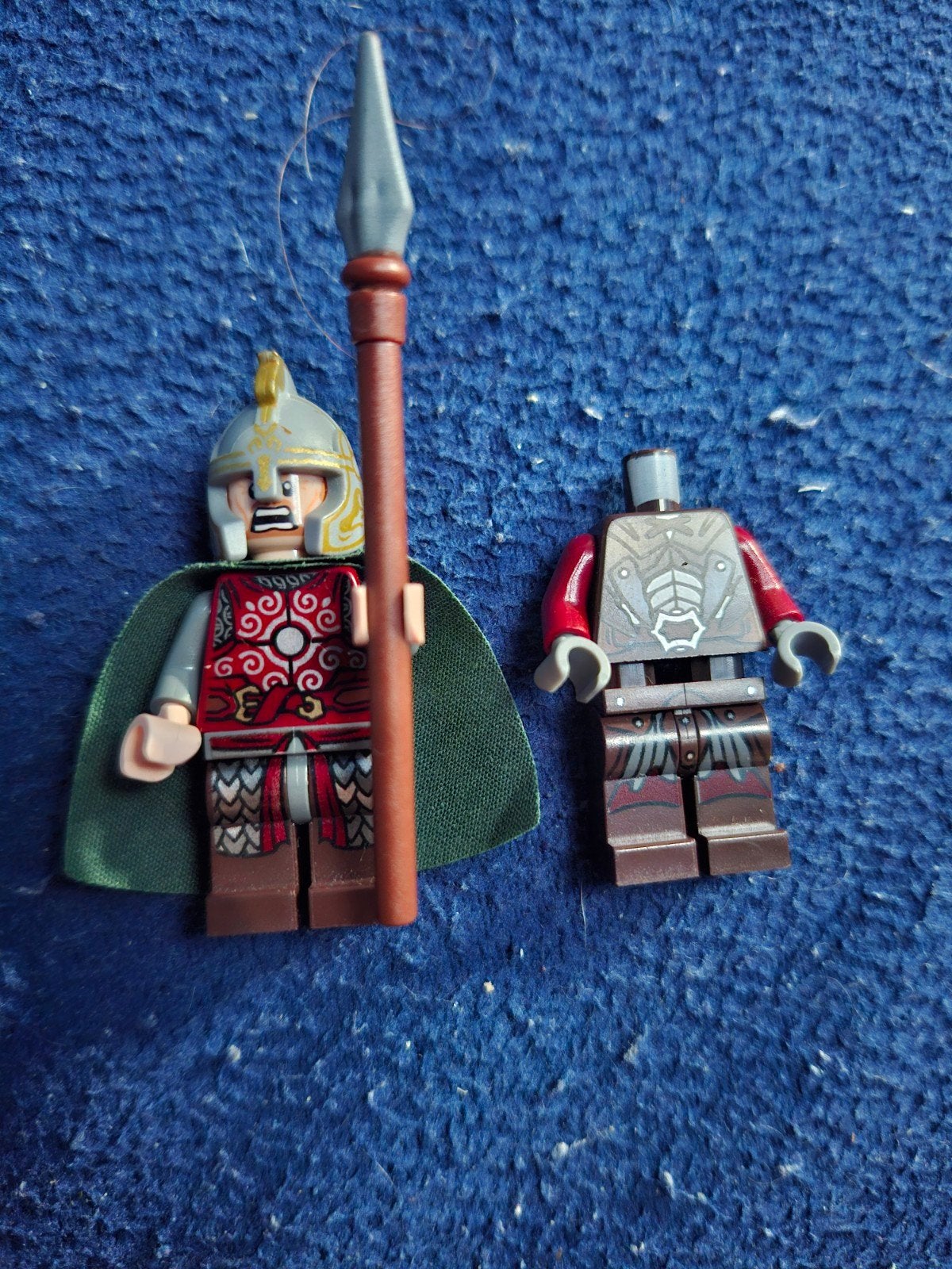 LEGO Lord of the Rings Eomer minifiguur met speer/uruk ha, Kinderen en Baby's, Inclusief minifiguren, Overige thema's, Lego, Ophalen of Verzenden