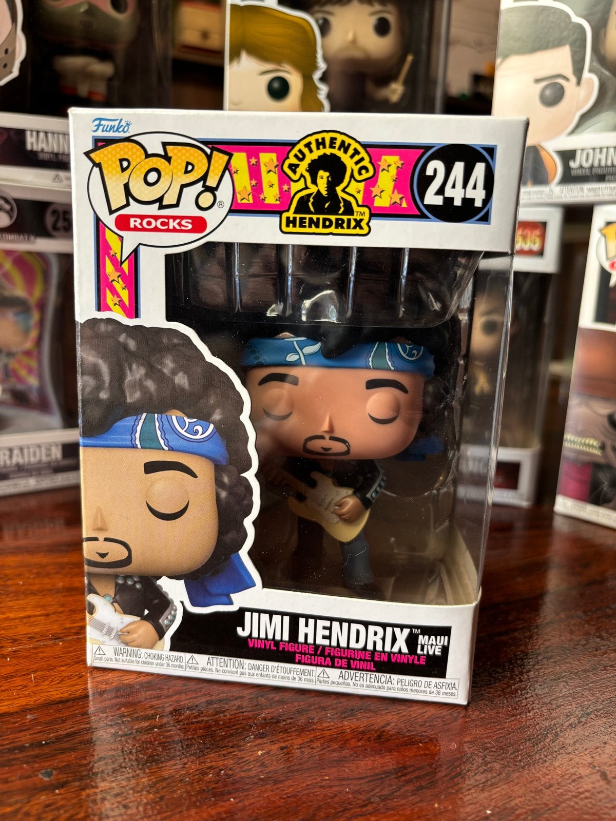 Funko Pop! Rocks Jimi Hendrix Maui Live #244, Ophalen of Verzenden, Nieuw
