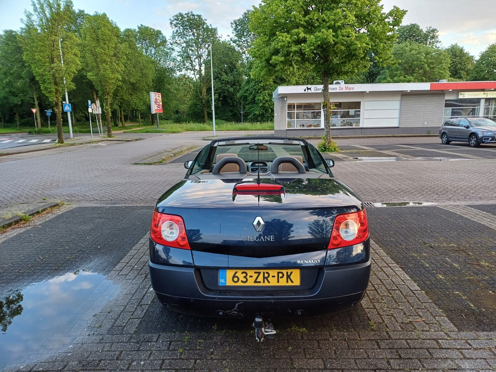 Foto 5 van Renault Mégane 2.0 16V Cabrio AUT E4 2008 Blauw