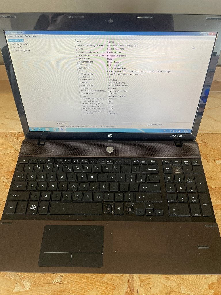 HP ProBook 4520s i3 m380 / 3 GB / 320 GB HDD / Win7, Gebruikt, HDD, Ophalen of Verzenden, HP