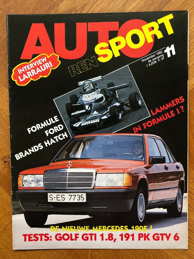 AUTO REN SPORT nr. 11 November 1982 *, Boeken, Gelezen, Algemeen, Verzenden, Auto Ren Sport