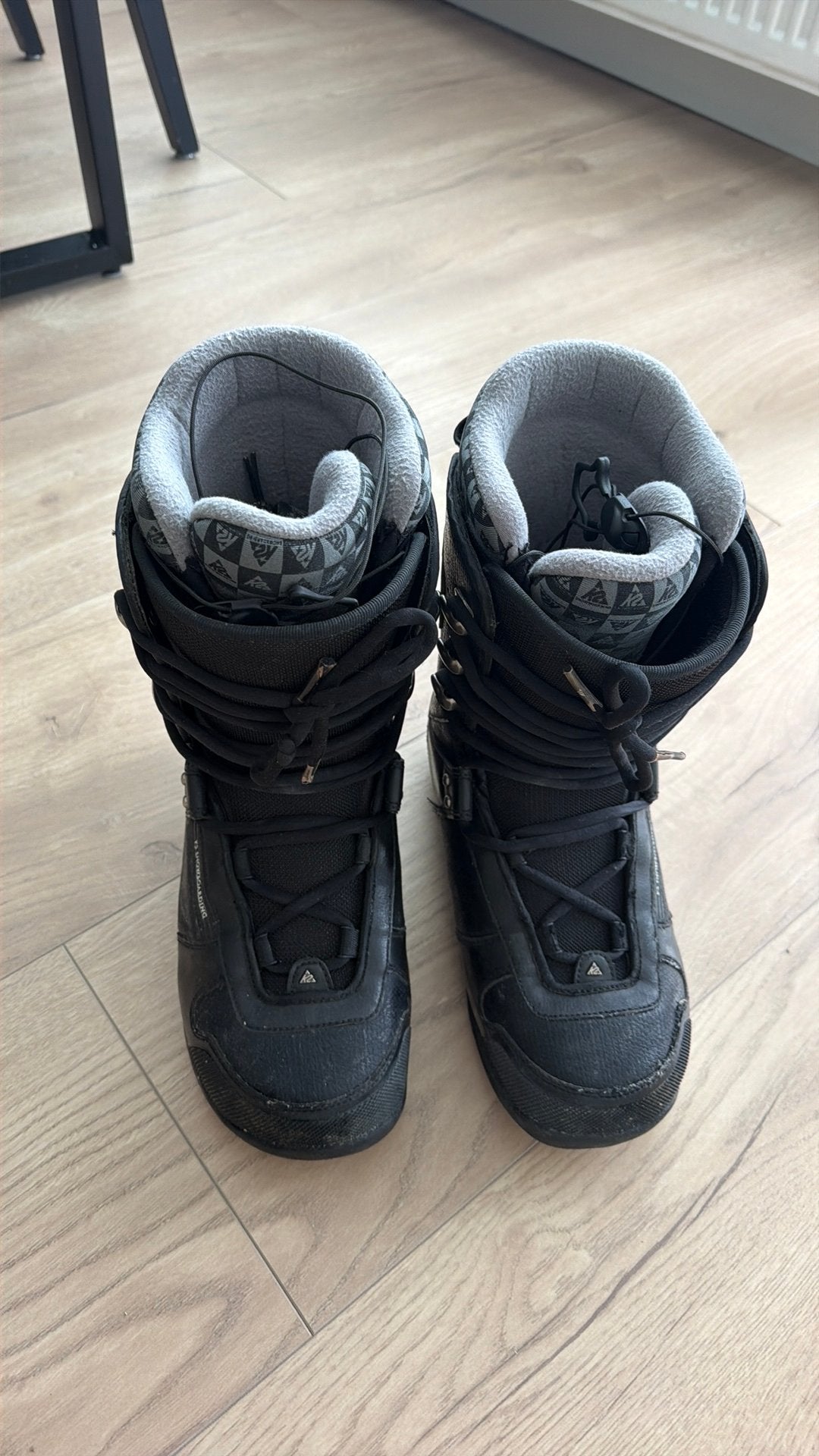 Nu ophalen wegens verhuizing: Snowboard schoenen maat 42, Sport en Fitness, Ophalen of Verzenden, Gebruikt, Schoenen