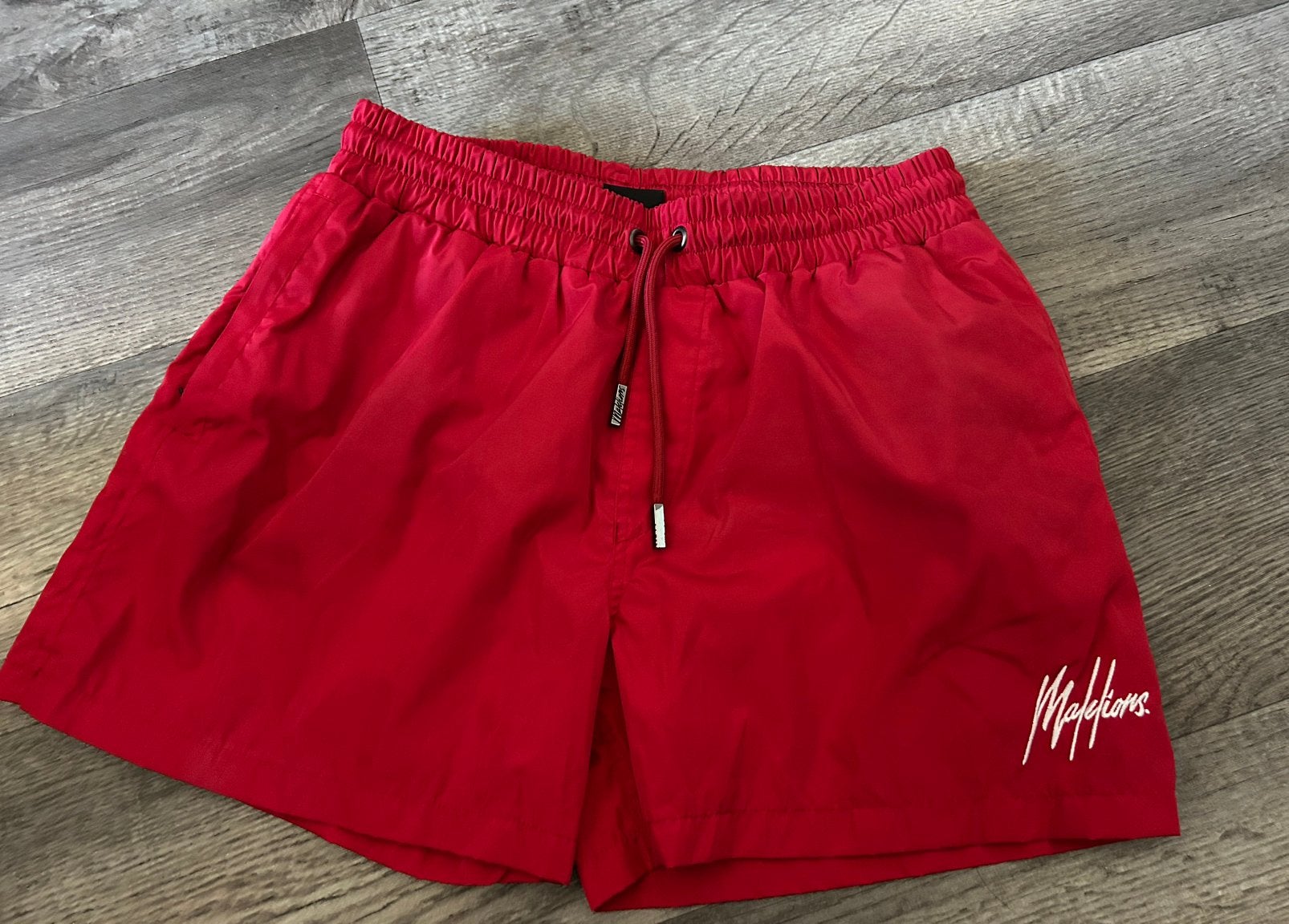Malelions heren zwembroek rood, maat XL, Ophalen of Verzenden, Maat 56/58 (XL), Rood