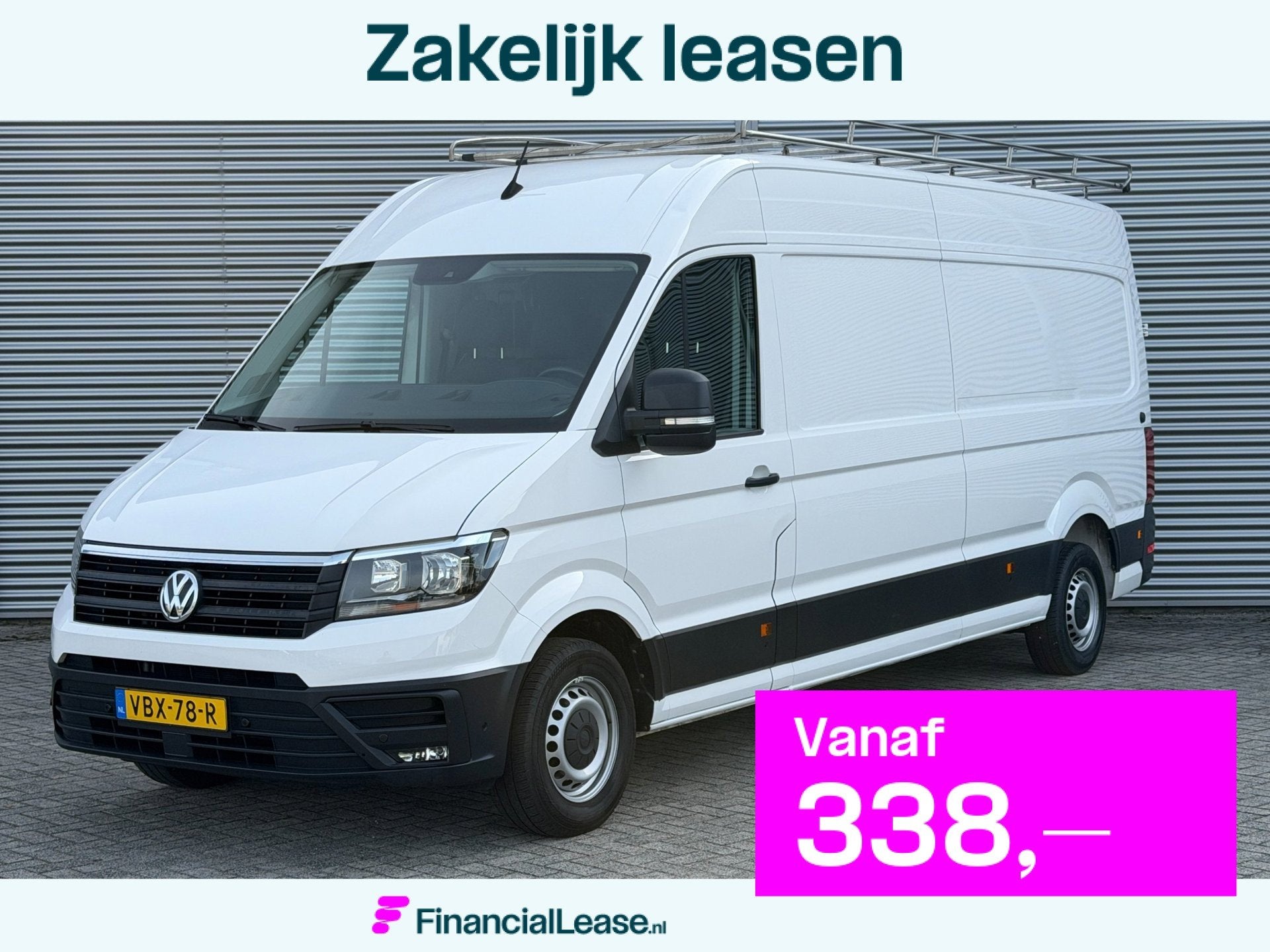 Volkswagen Crafter 35 2.0 TDI L4H3 180pk Imperiaal Navi/ Air, Stof, 4 cilinders, Volkswagen, 3000 kg