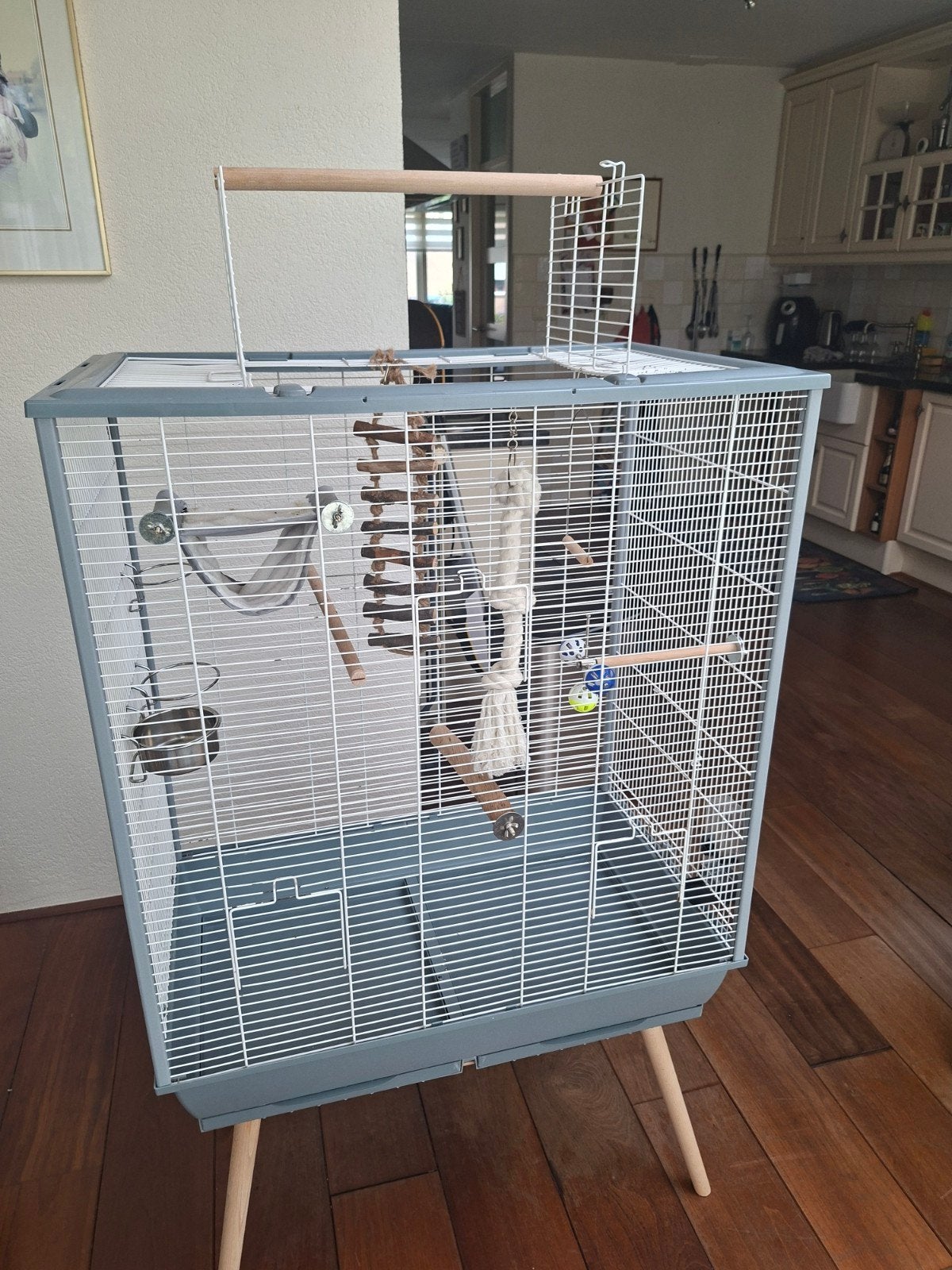 prachtige vogelkooi, Dieren en Toebehoren, Ophalen, Metaal, Vogelkooi