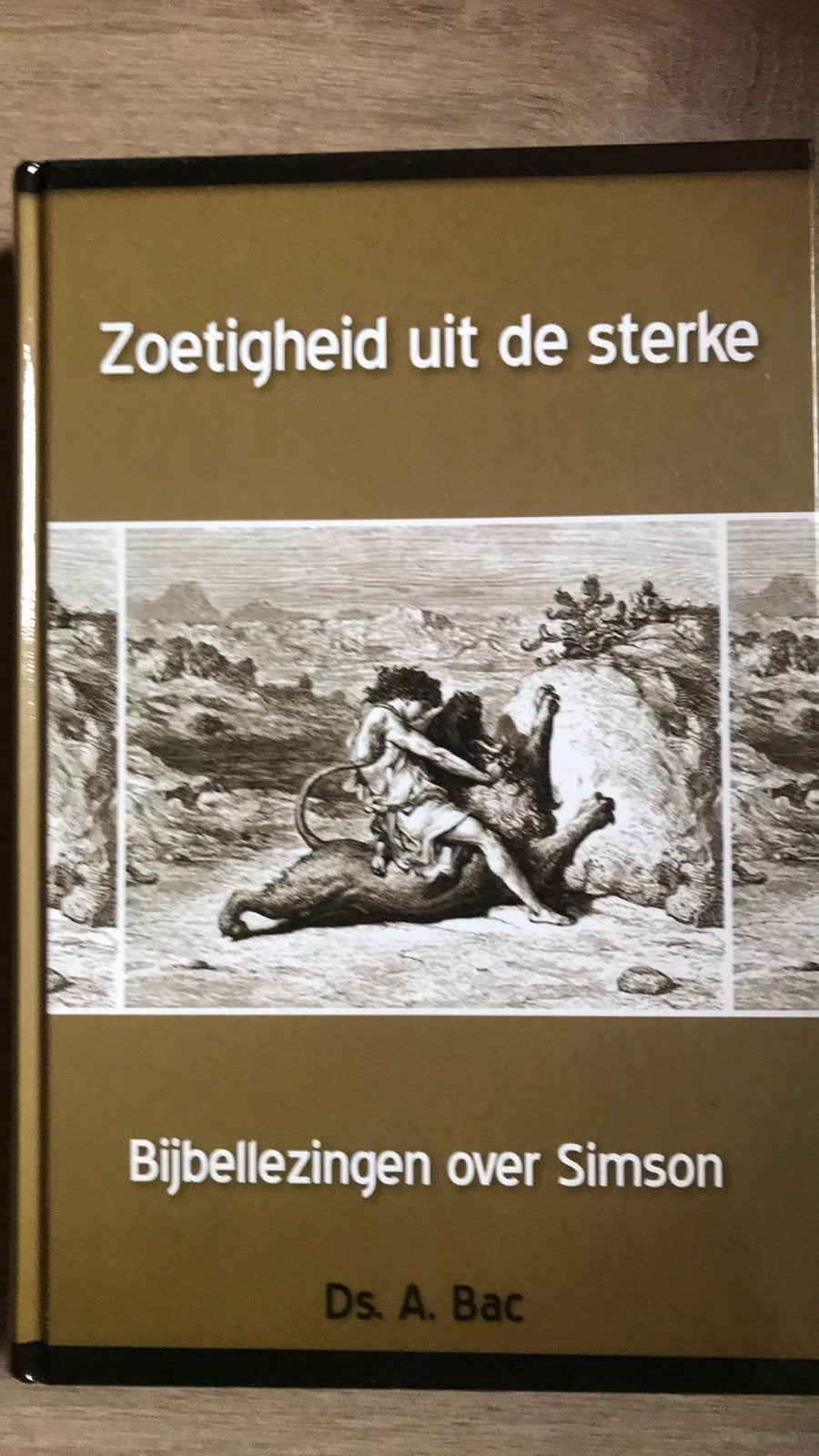 Zoetigheid uit de sterke - Bijbellezingen over Simson, Boeken, Ophalen of Verzenden, Zo goed als nieuw, Christendom | Protestants