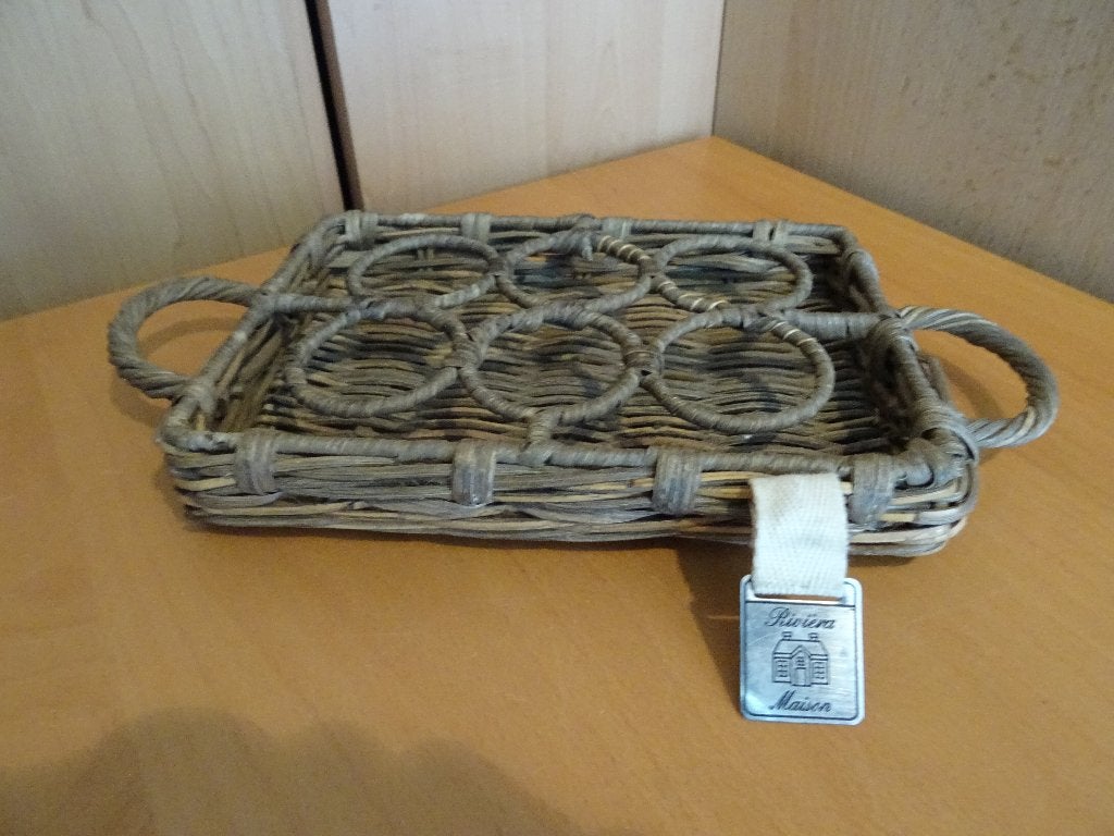 Rieviera Maison eiermand van riet, Huis en Inrichting, Overige materialen, Overige merken, Verzenden, Overige typen