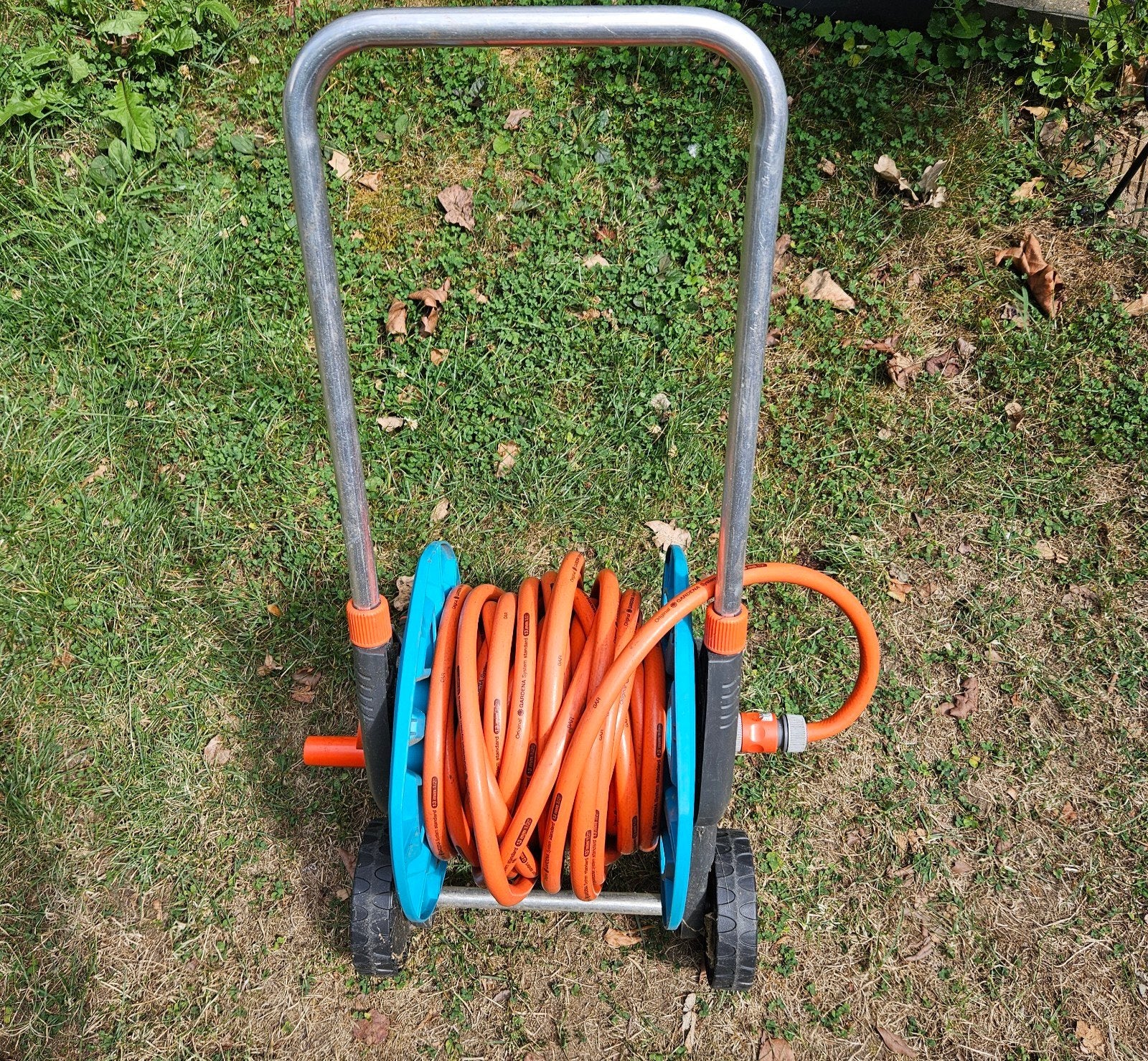 gardena bijna 17 meter 13 mm slang, Ophalen of Verzenden, Zo goed als nieuw, Tuinslang