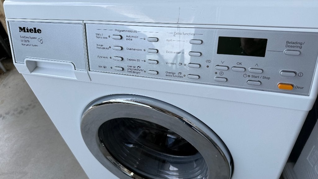 Miele W5979, 7 kg, 1600 t.,startuitstel,Refurbished,Garantie, Ophalen, 6 tot 8 kg, Gebruikt, 1600 toeren of meer