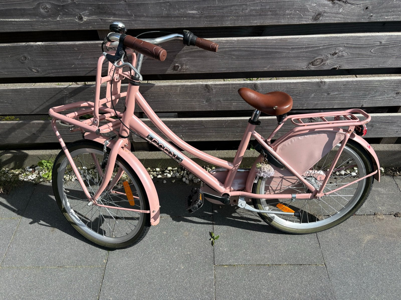 Roze Popal Meisjesfiets 22 inch, Terugtraprem, Minder dan 47 cm, Ophalen, Overige merken